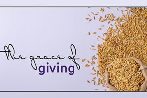 The Grace of Giving
